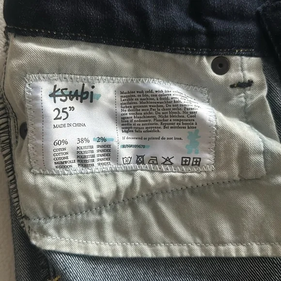 Ksubi Dark Blue Skinny Jeans - Picture 3 of 9